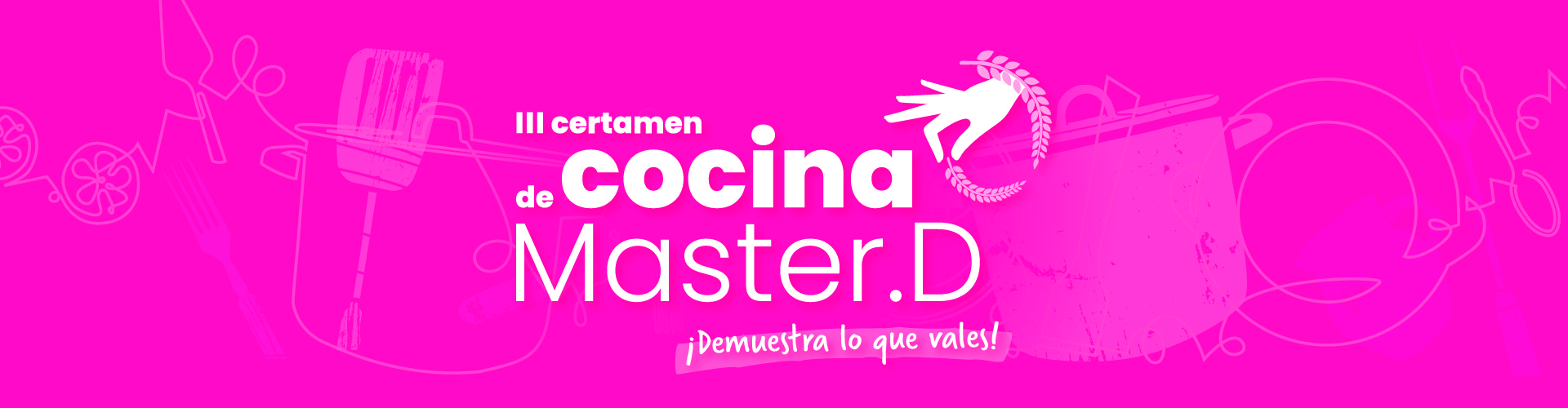 III Certamen de Cocina y Pastelería MasterD