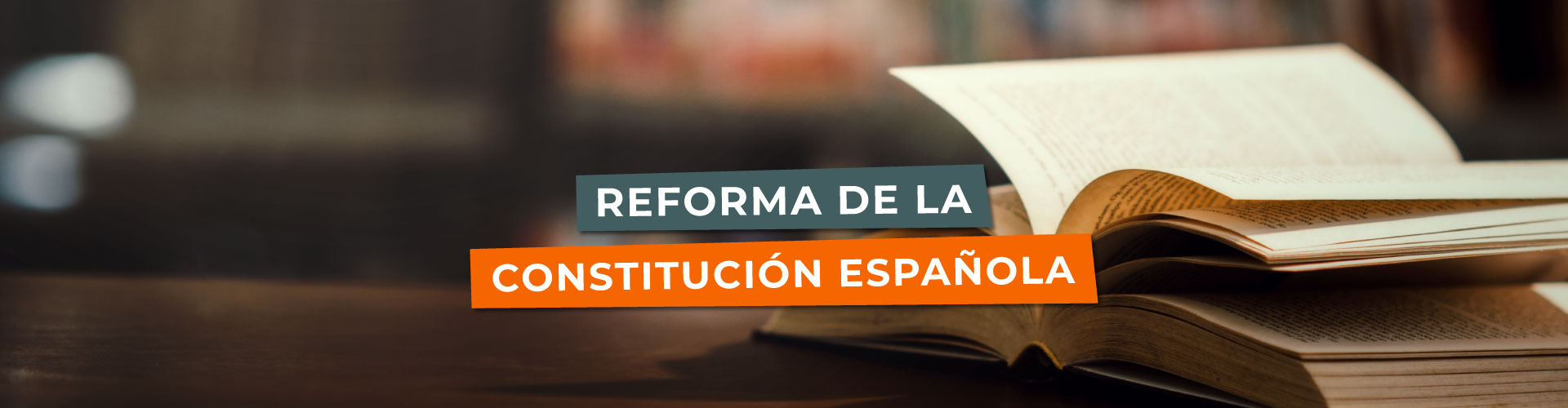 La Reforma de la Constitución Española