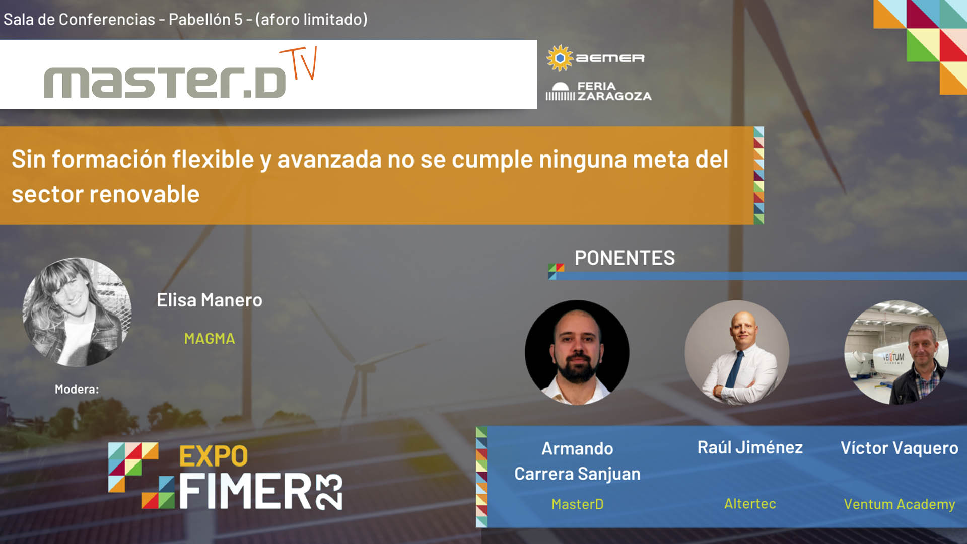 Formación en el sector de las renovables