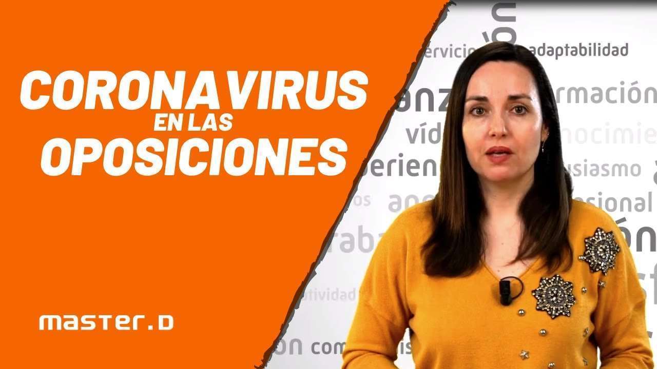 Coronavirus en las oposiciones