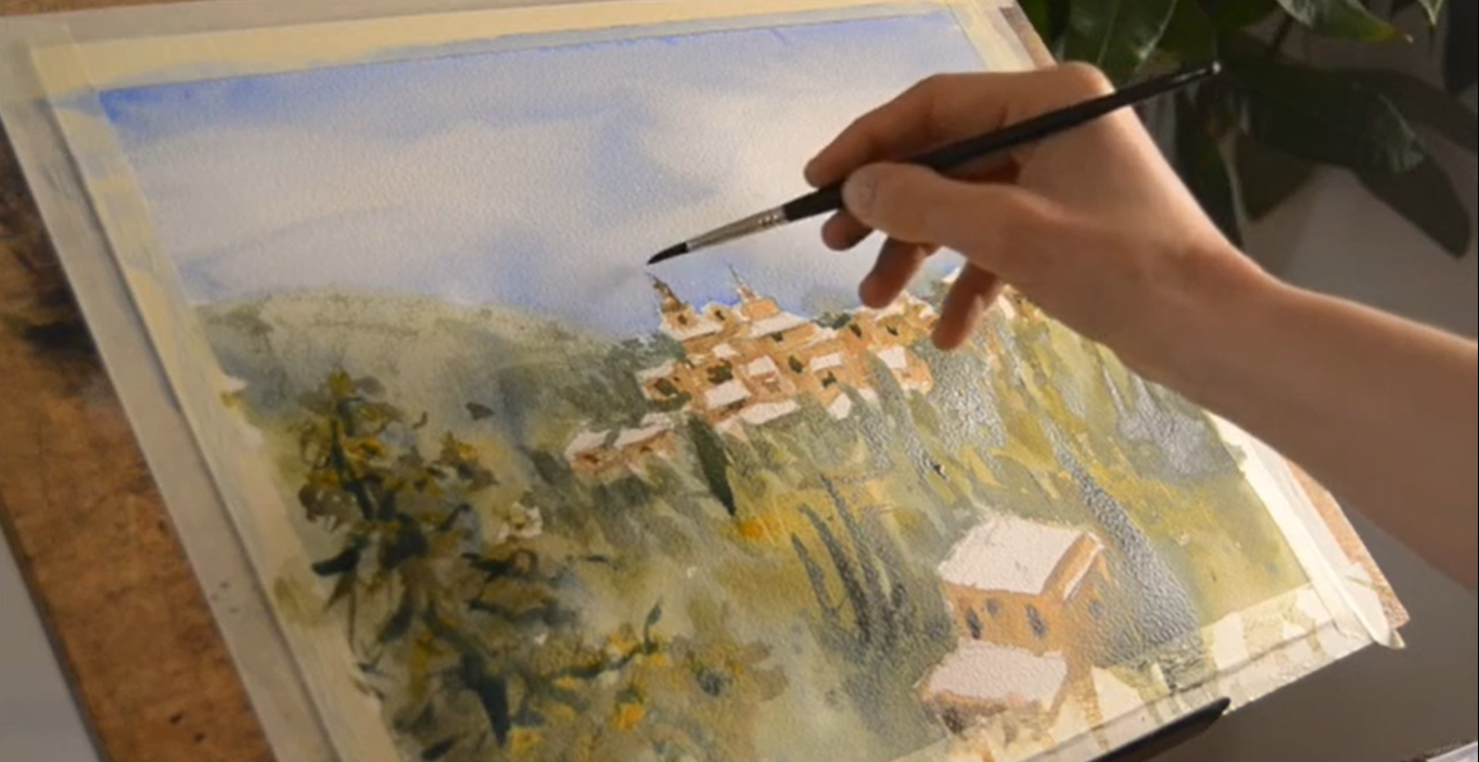 Pintar acuarela para principiantes