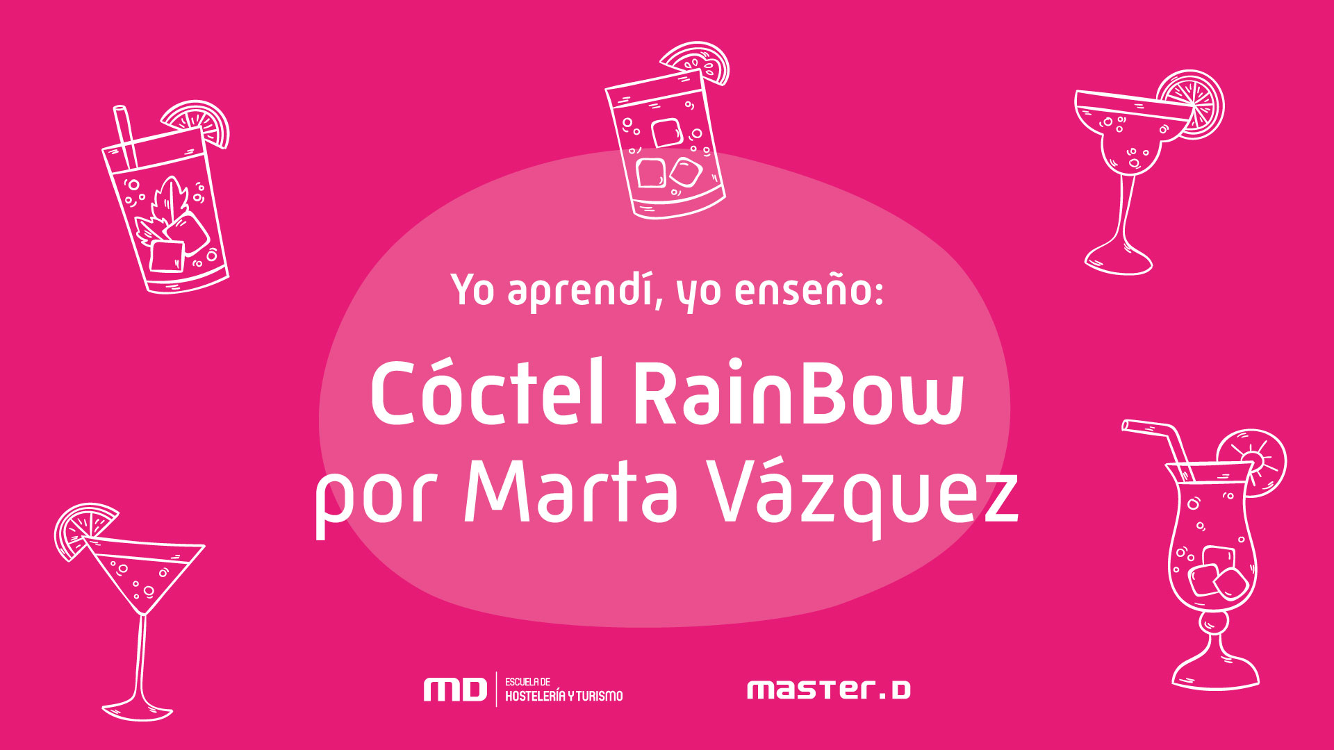 Cóctel Rainbow