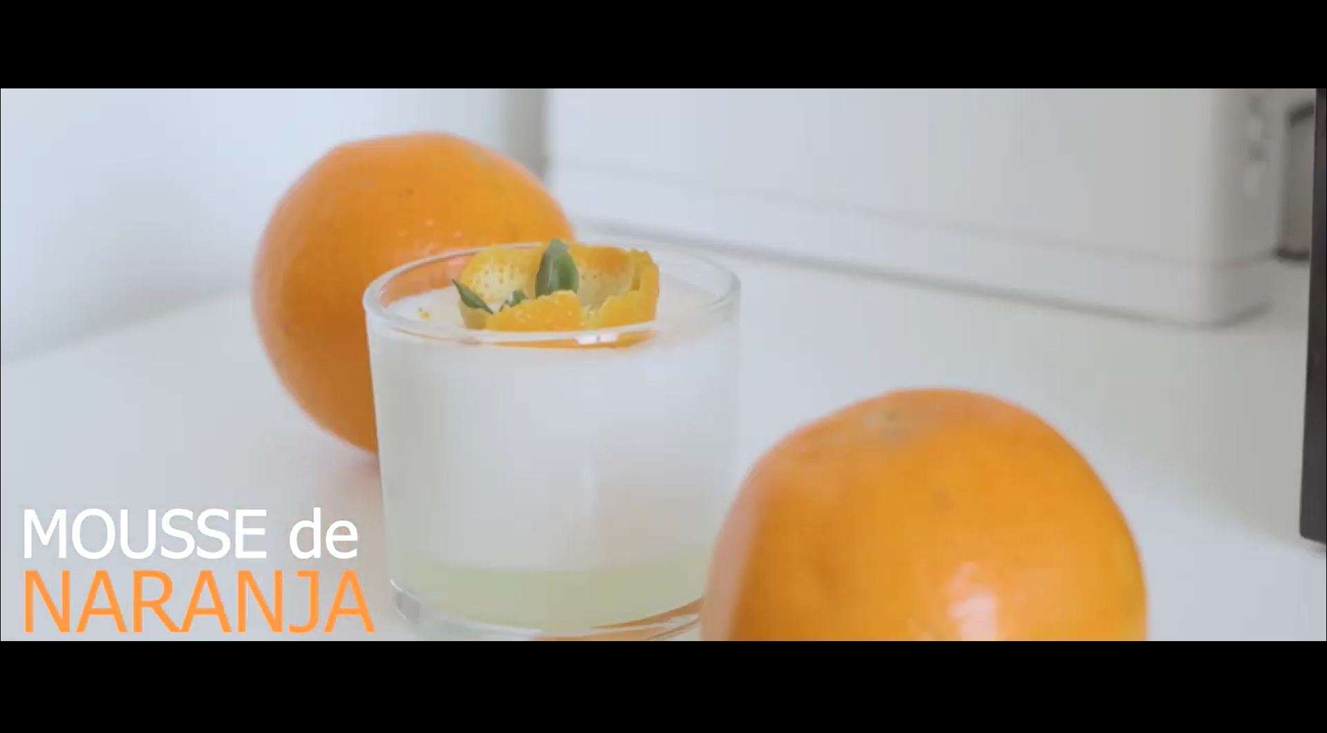 Cocinar Mousse naranja