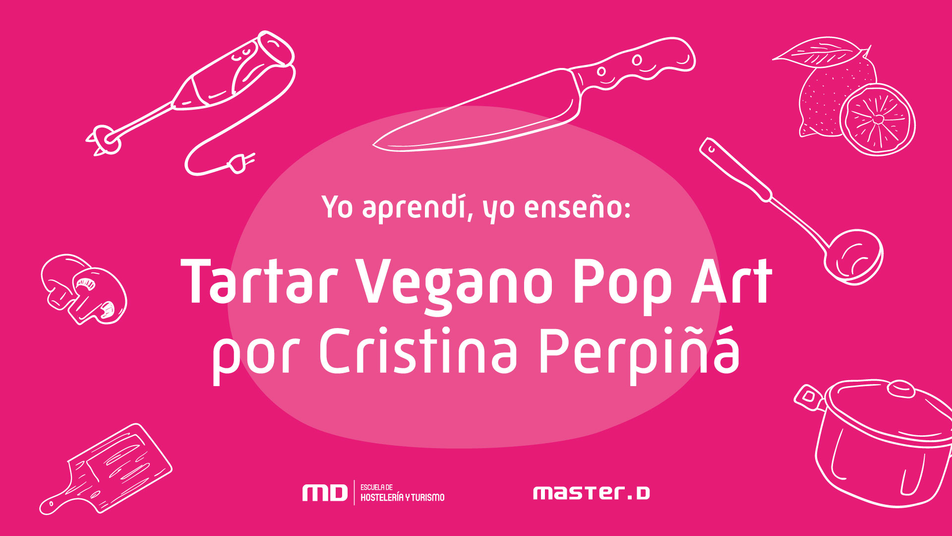 Tartar vegano Pop Art