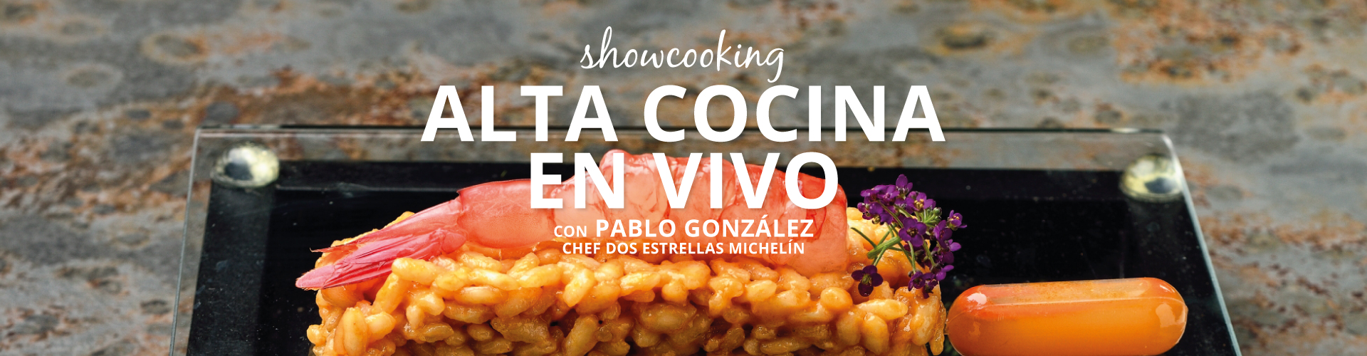 Showcooking con Pablo González